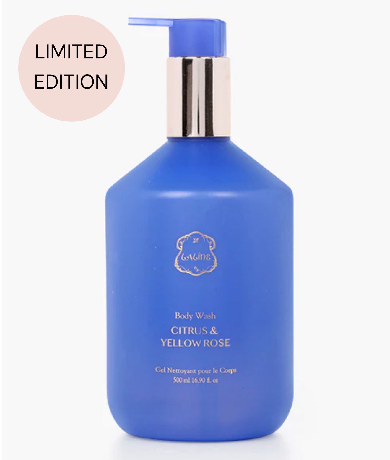 Laline 柑橘黃玫瑰 Body Wash 500ml Y4