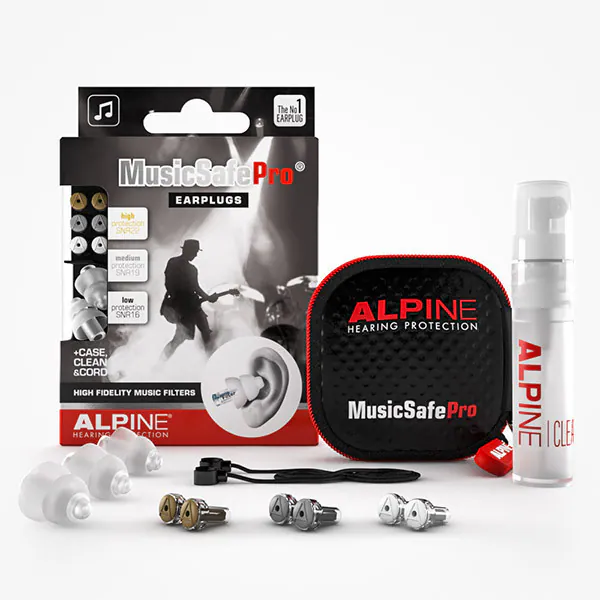 荷蘭頂尖 ALPINE  MusicSafe Pro 高級全頻專業音樂人耳塞  | 保護聽力【 音樂人 | 練團 | 演唱會 | 音樂會必備品 】