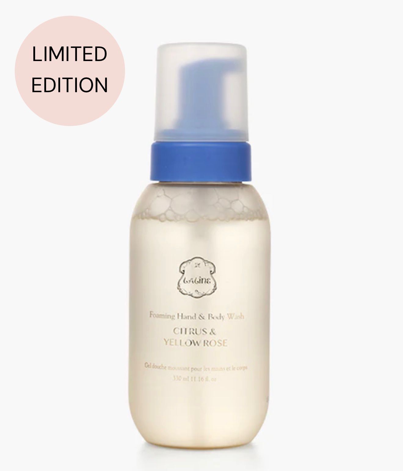 Laline 柑橘黃玫瑰 Foaming Hand & Body Wash 330ml Y5