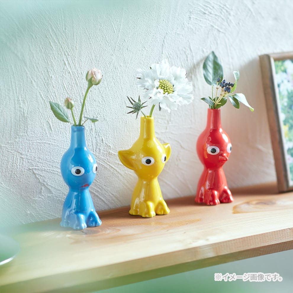 【日本連線】NINTENDO PIKMIN 皮克敏 造型陶瓷花瓶 3款 PIKMFB