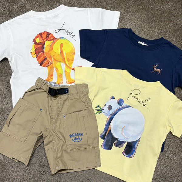 Beams mini 動物tee