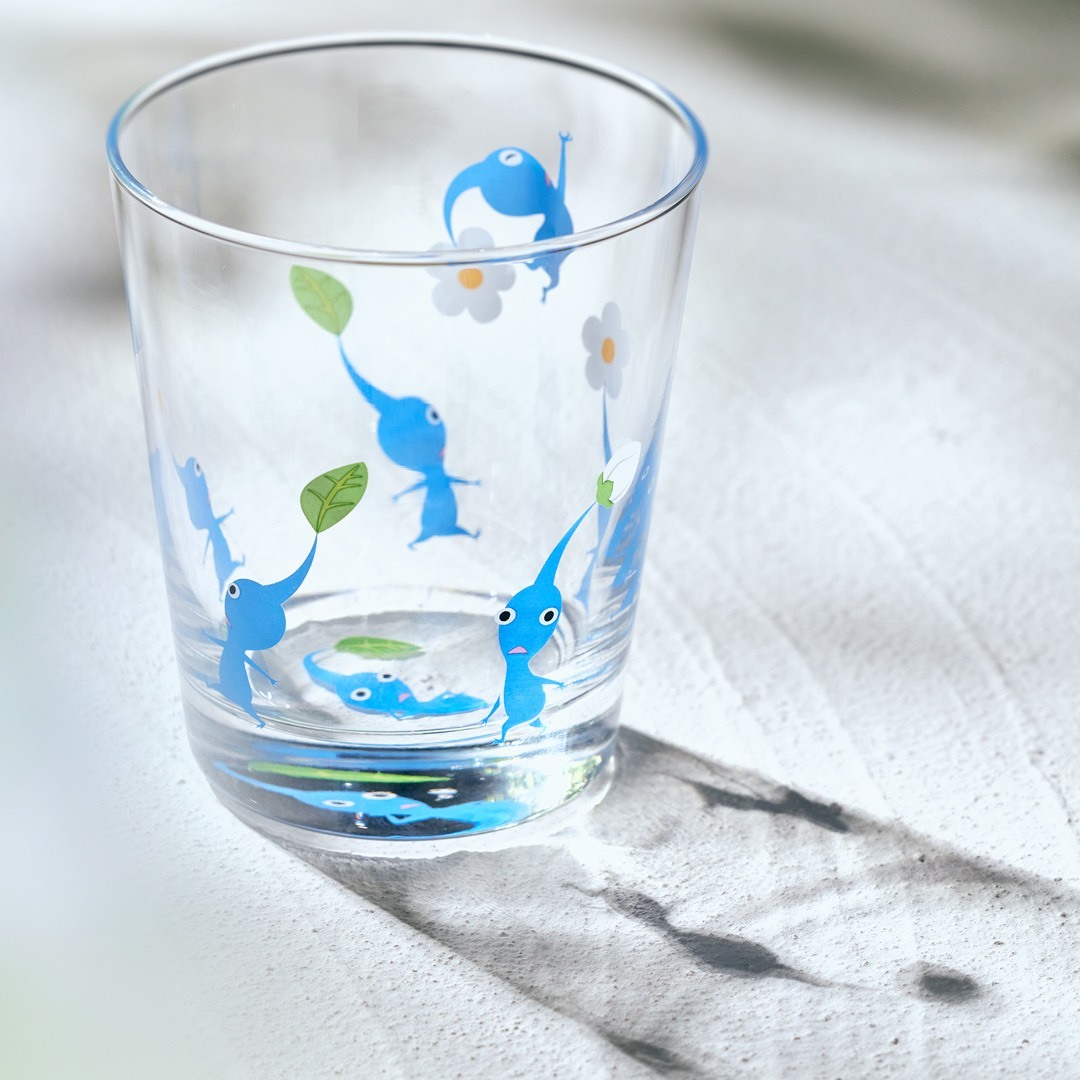 【日本連線】NINTENDO PIKMIN 皮克敏 玩水日常玻璃杯 PIKMFCC