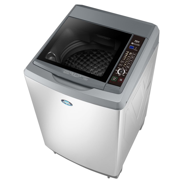 SANLUX台灣三洋 15公斤 變頻超音波直立式洗衣機(SW-V15N)