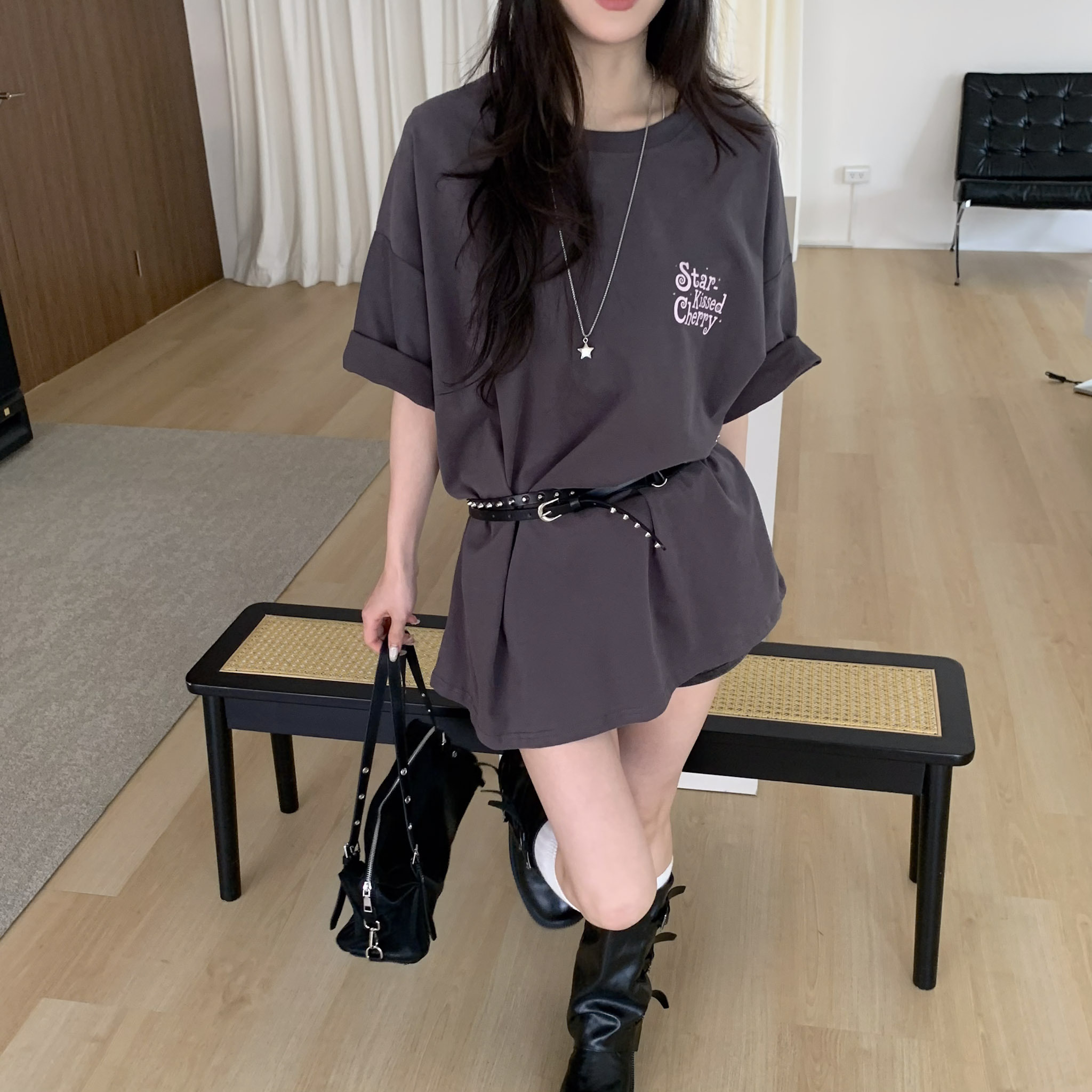 ISA_【ISA MADE】Star-Kissed Cherry 入門團TEE_64006