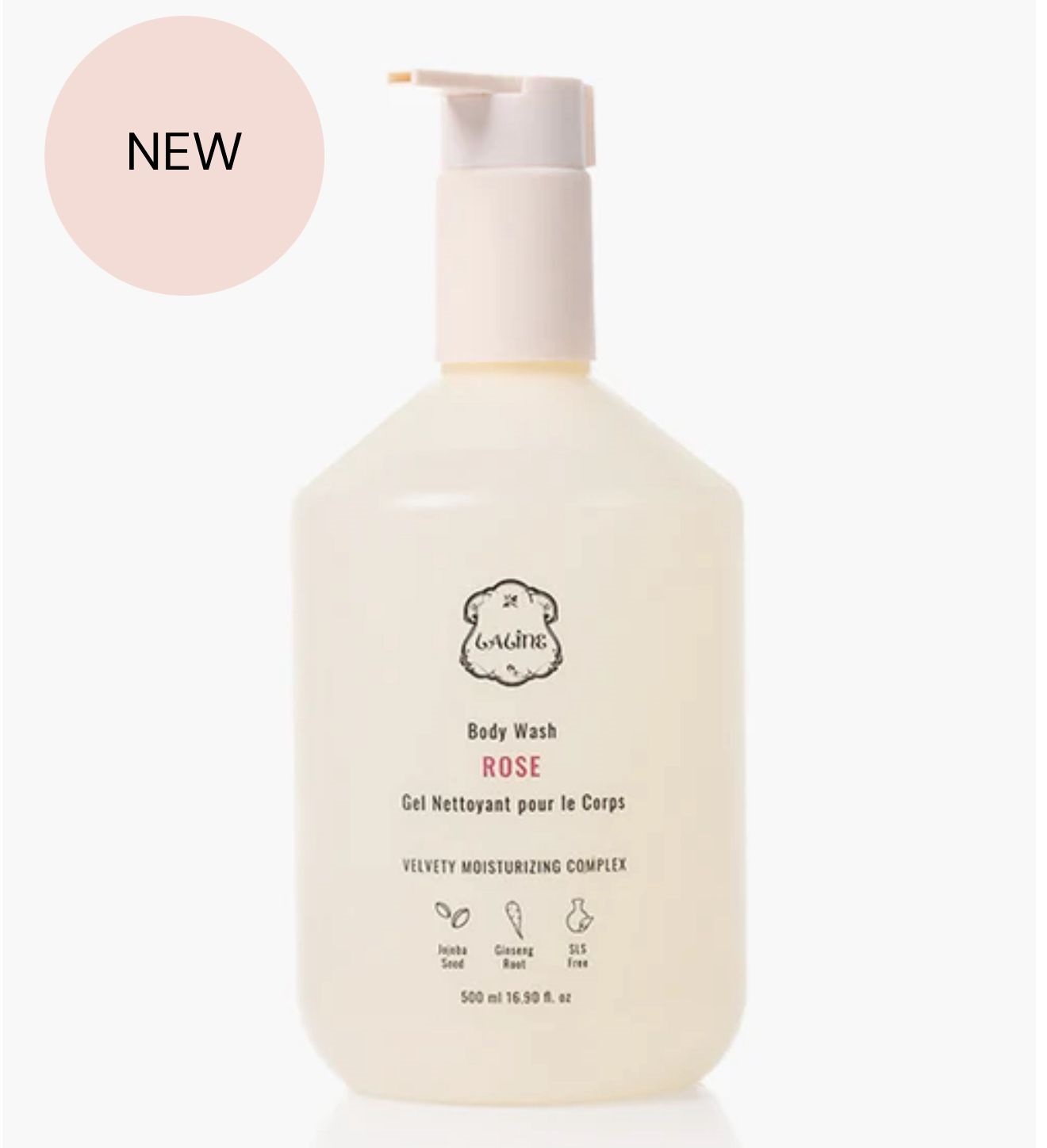 Laline Rose Body Wash 500ml R5