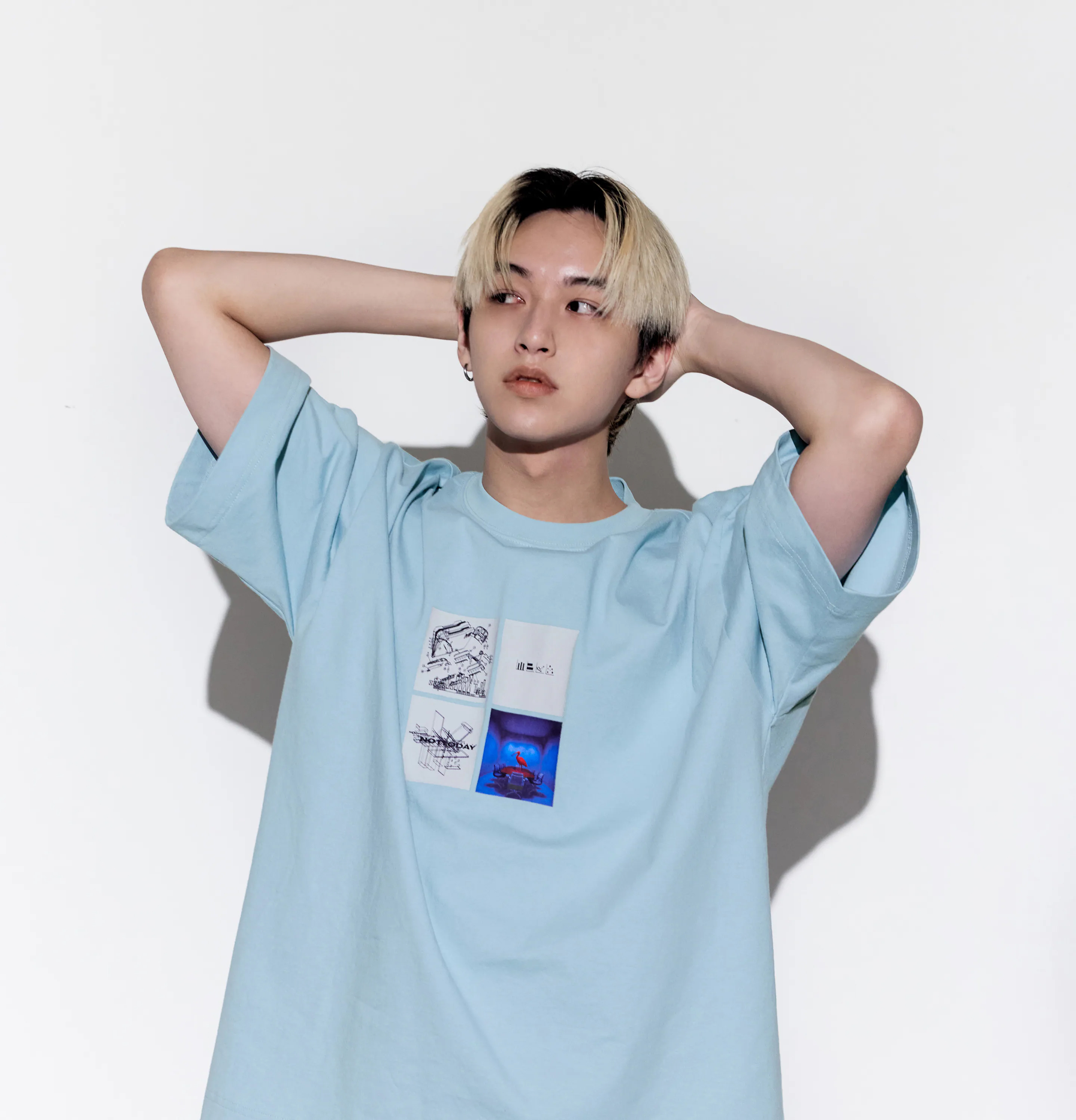 MELSIGN 輕水洗圖像短袖T恤｜Algo Program Tee（26SS）