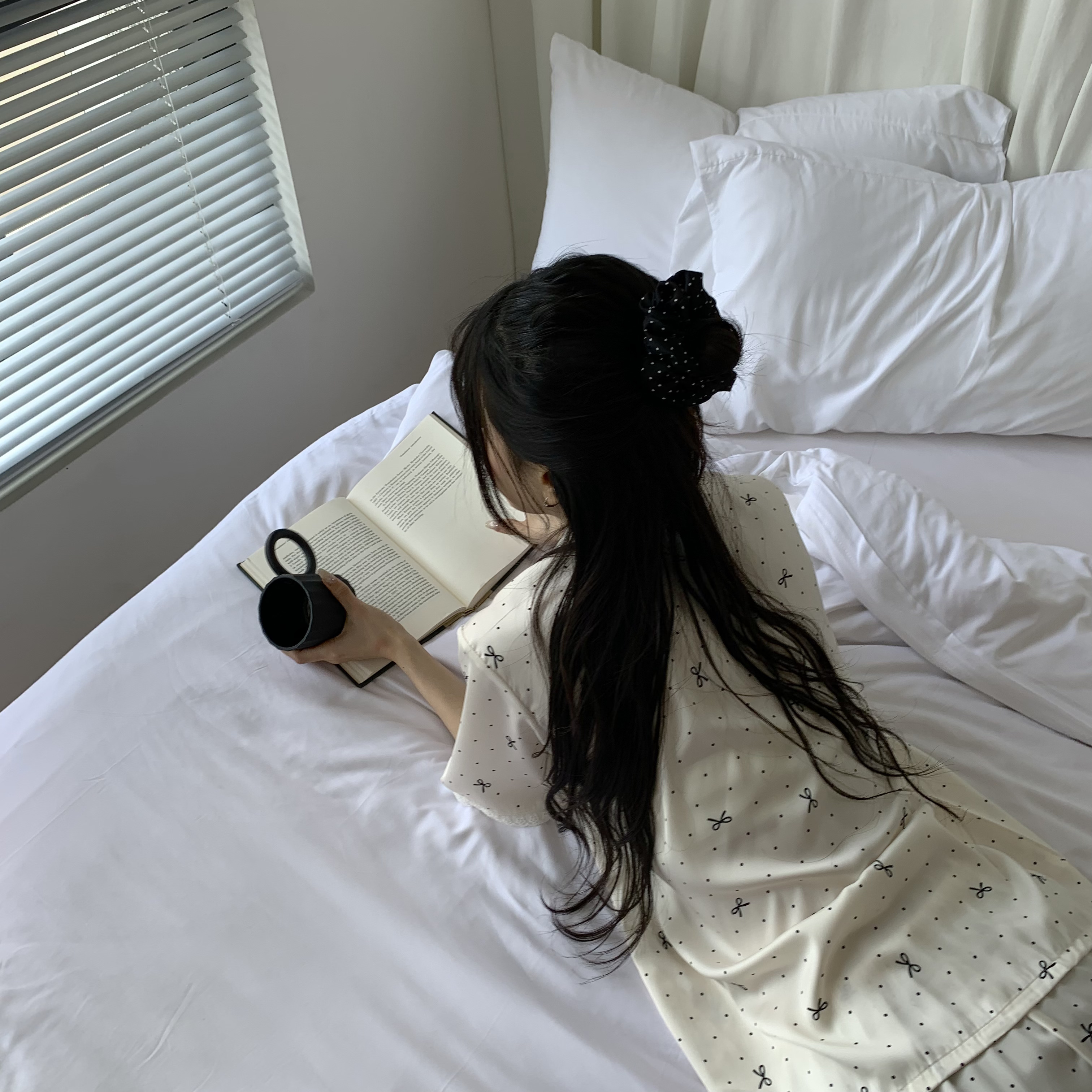 ISA_可愛藏進髮絲裡 簡單小點綴波波髮圈_64011