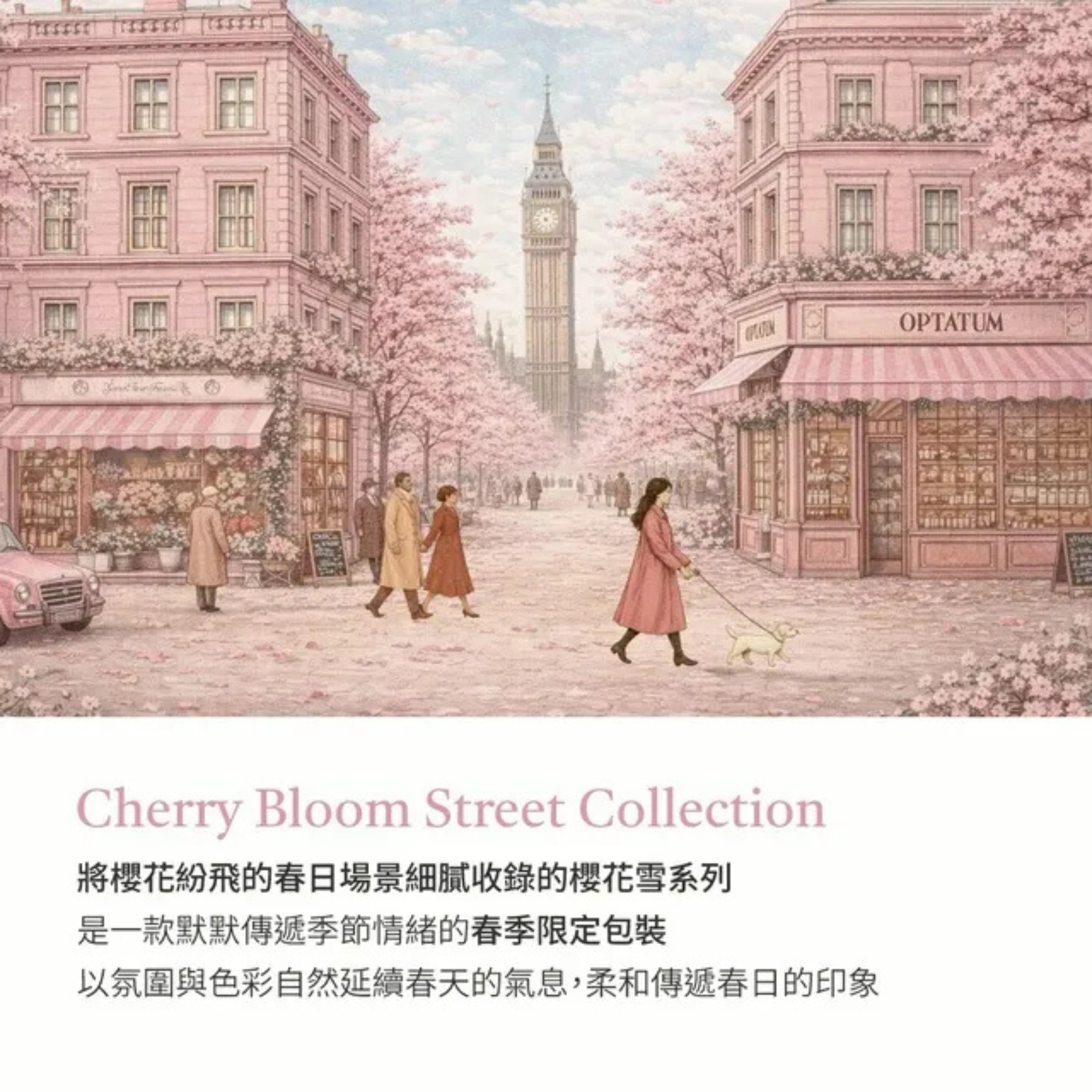 【 限量現貨 】Optatum 櫻花雪擴香禮盒#Bloom Veil 200ml 韓國