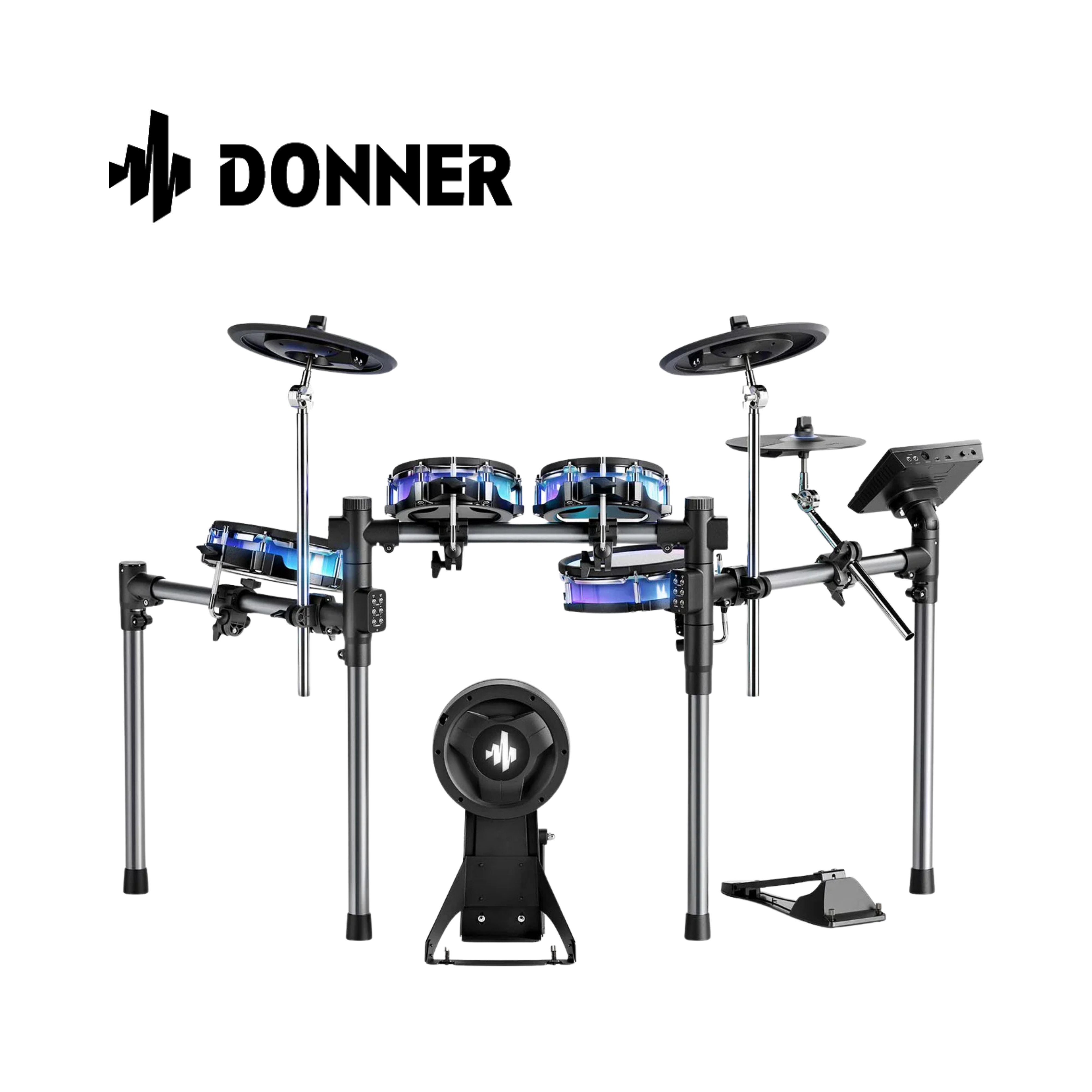 Donner BackBeat 發光電子鼓