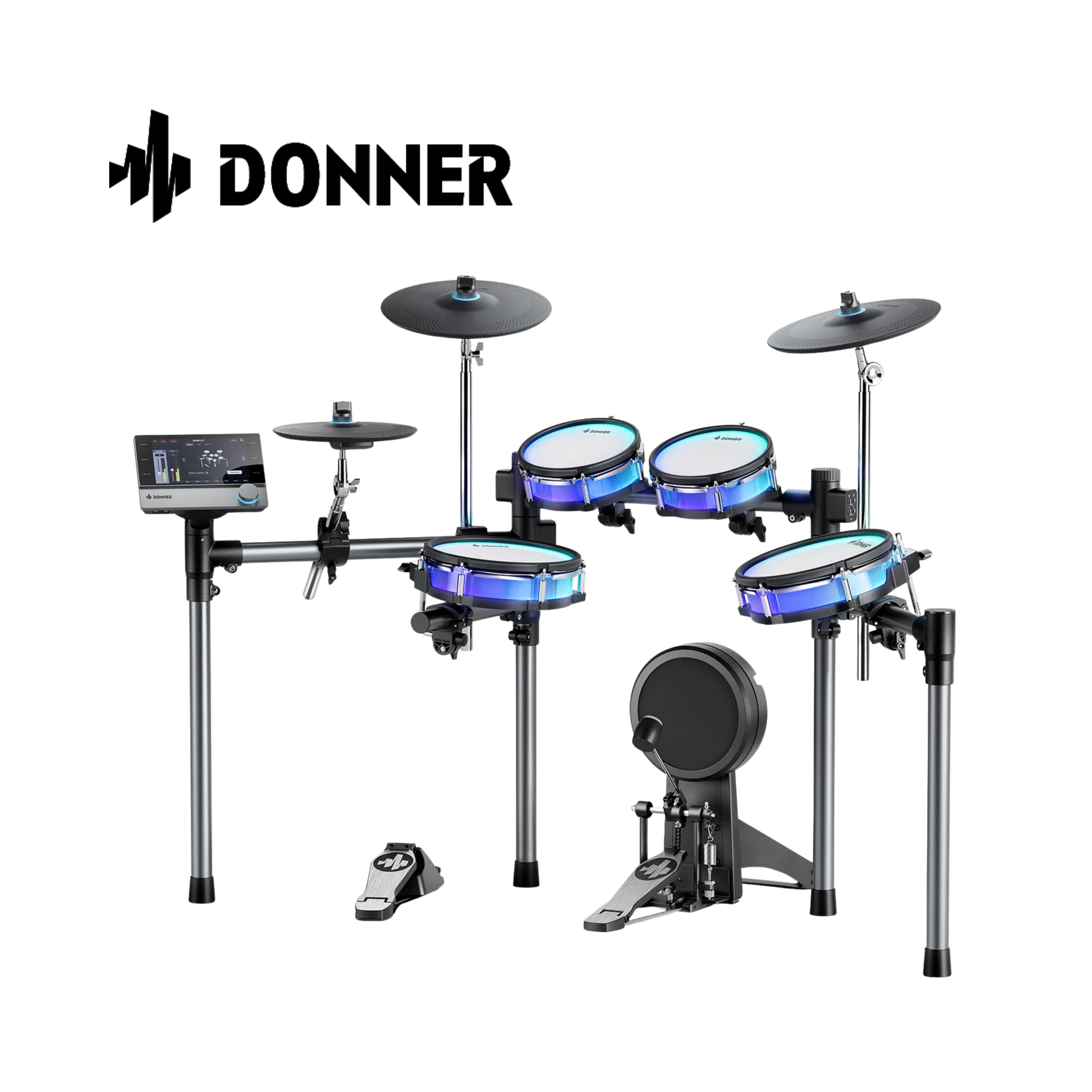 Donner BackBeat 發光電子鼓