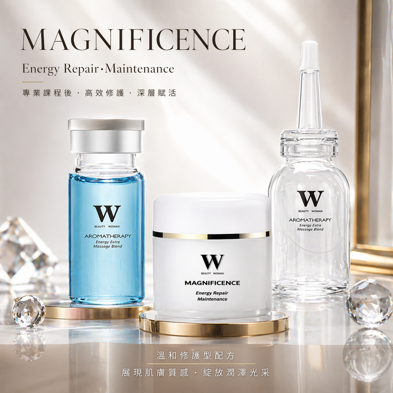 黃金密集七天修護3件組