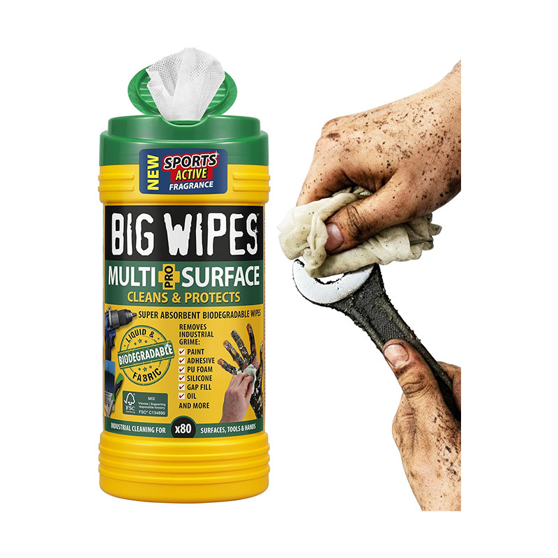 BIG WIPES｜神奇多用途濕紙巾（油漆、矽利康、黑油一擦就乾淨）