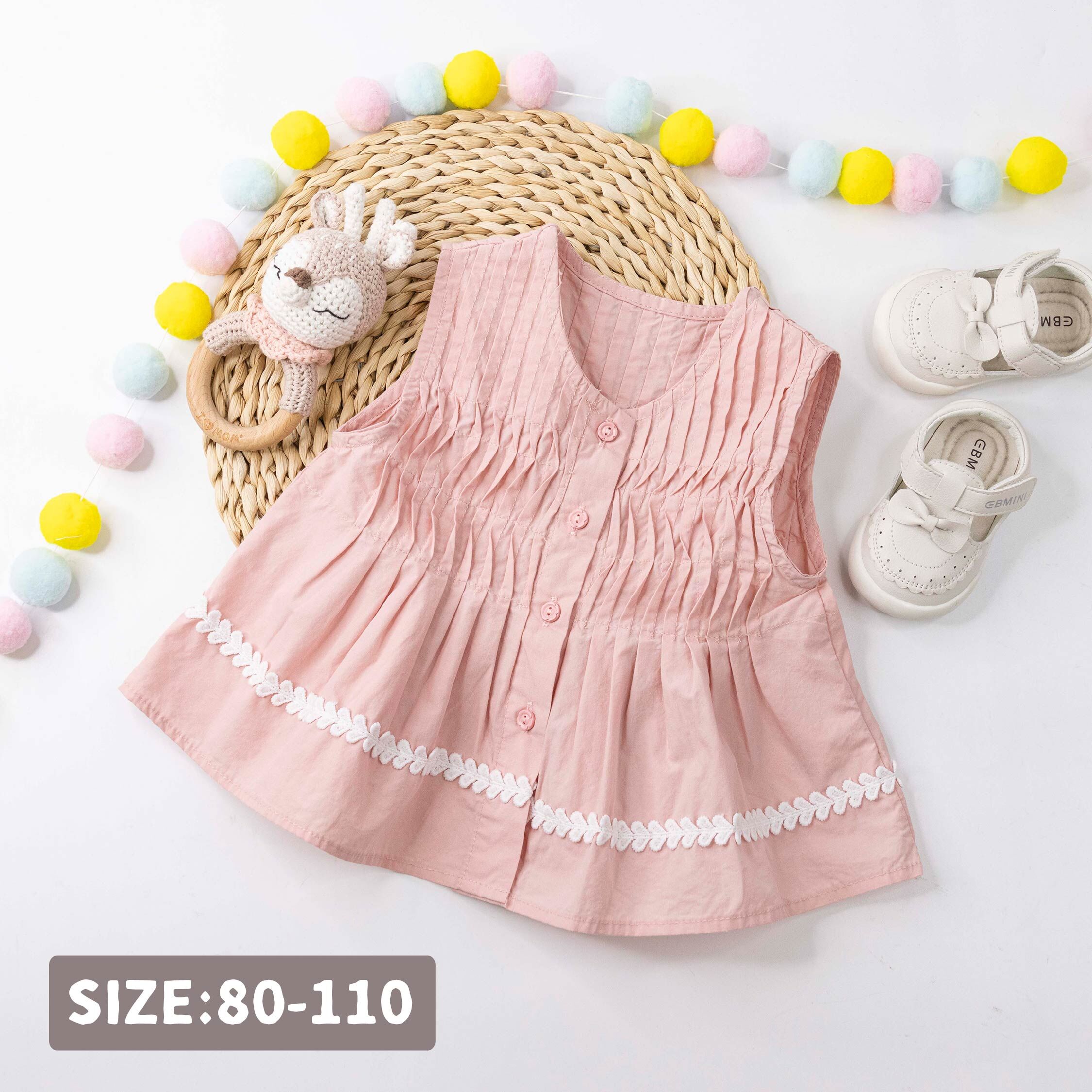 質感心型拼接百褶設計背心/上衣 (H60064)