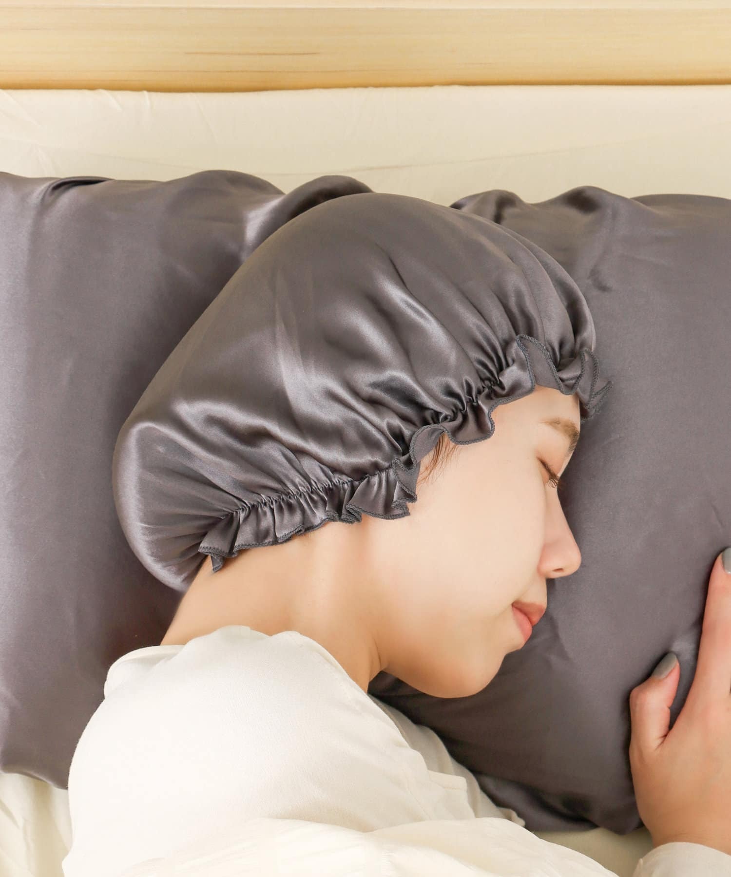 【日本連線】3COINS 真絲睡眠護髮套 2款 3CONHAR