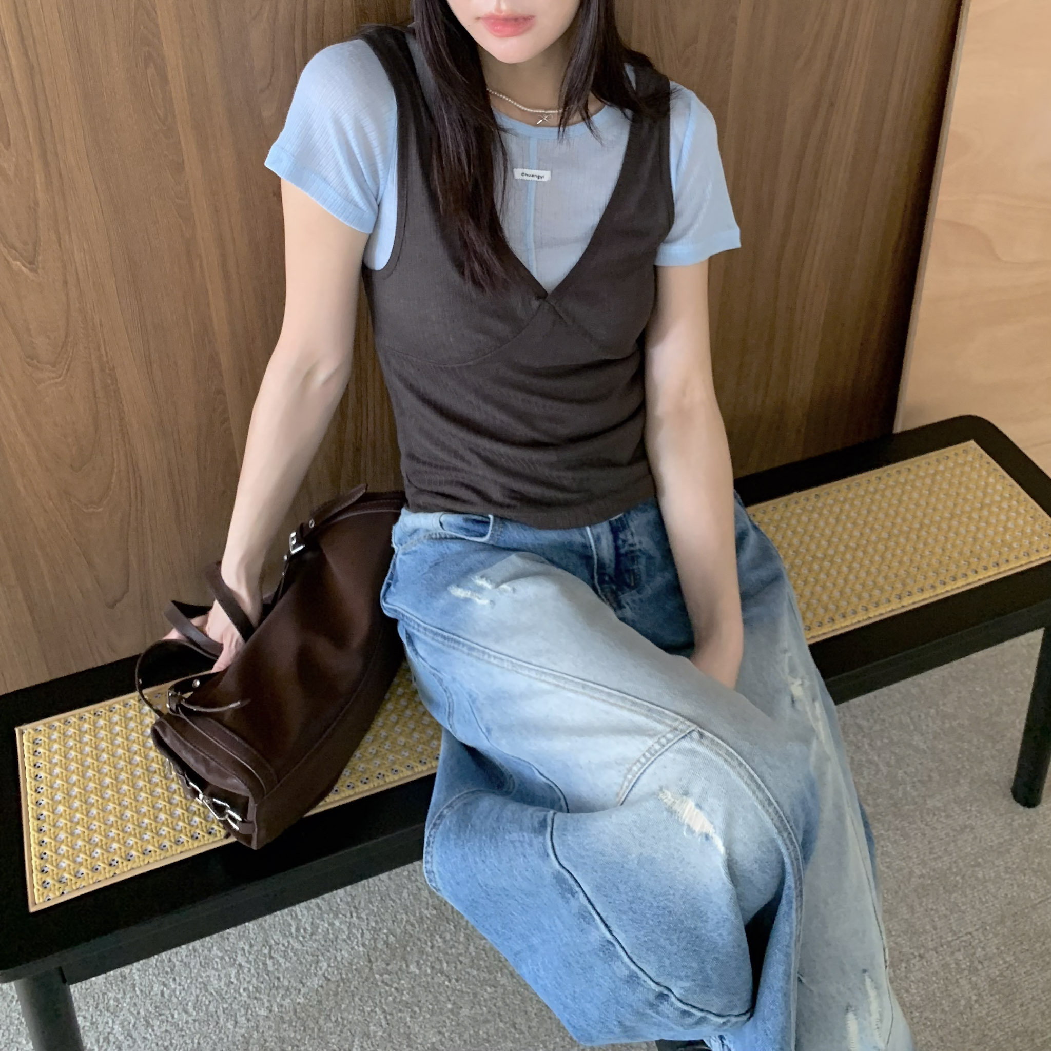ISA_視覺系浪漫 若隱若現層次感(1+1)套裝_64023
