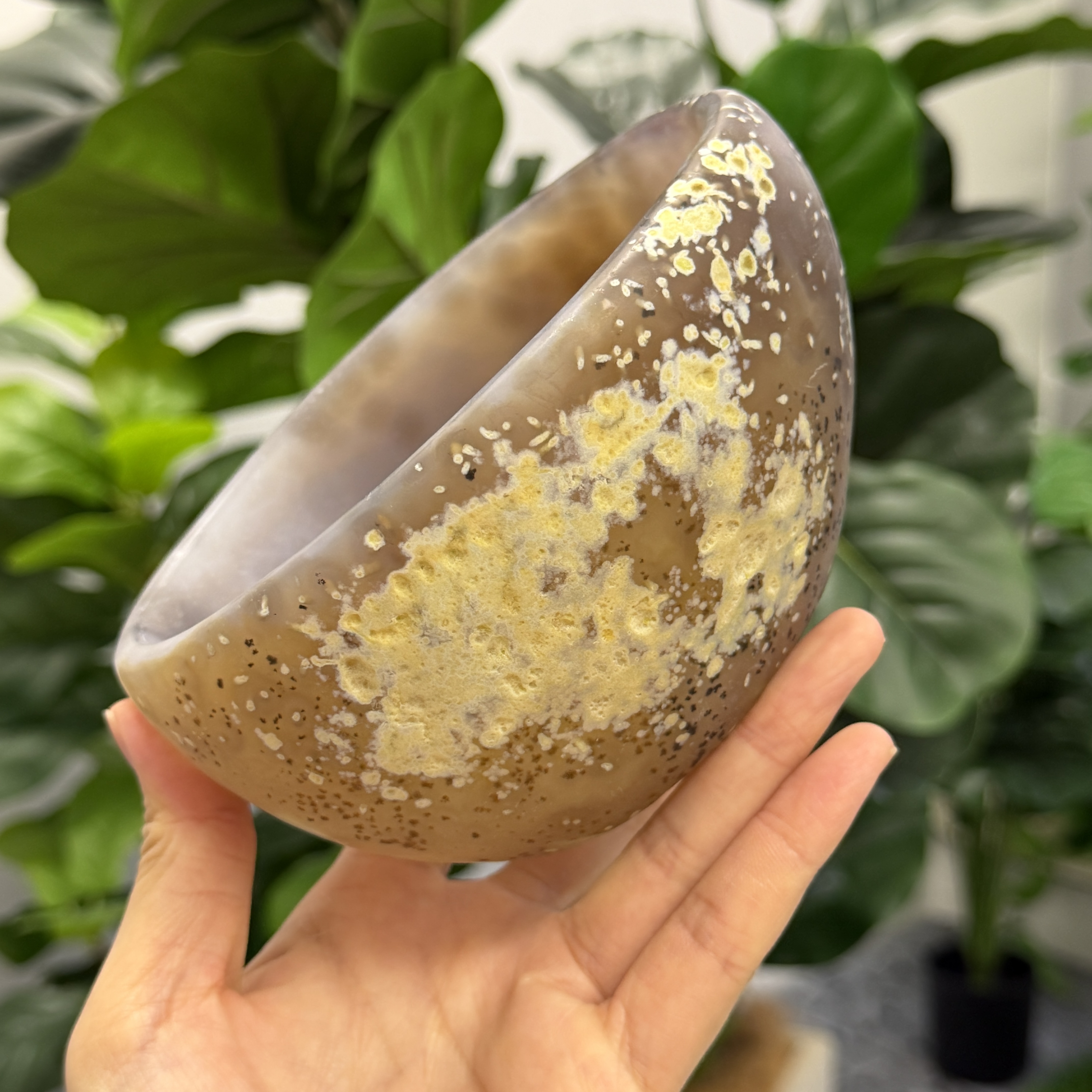 巨大瑪瑙碗 14cm TP1732