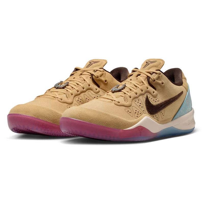 〈限量商品，不退換〉男鞋 NIKE KOBE 8 EXT 'SIEMPRE HERMANOS' 巴洛克棕 卡其色 彩色底 籃球鞋 實戰鞋【IM1820-100】KOBE8