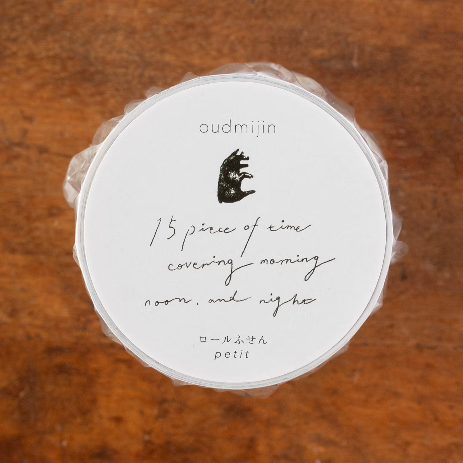 長型 捲式便利貼 | oudmijin「15pieces of time」/ 手紙社 / JAPAN