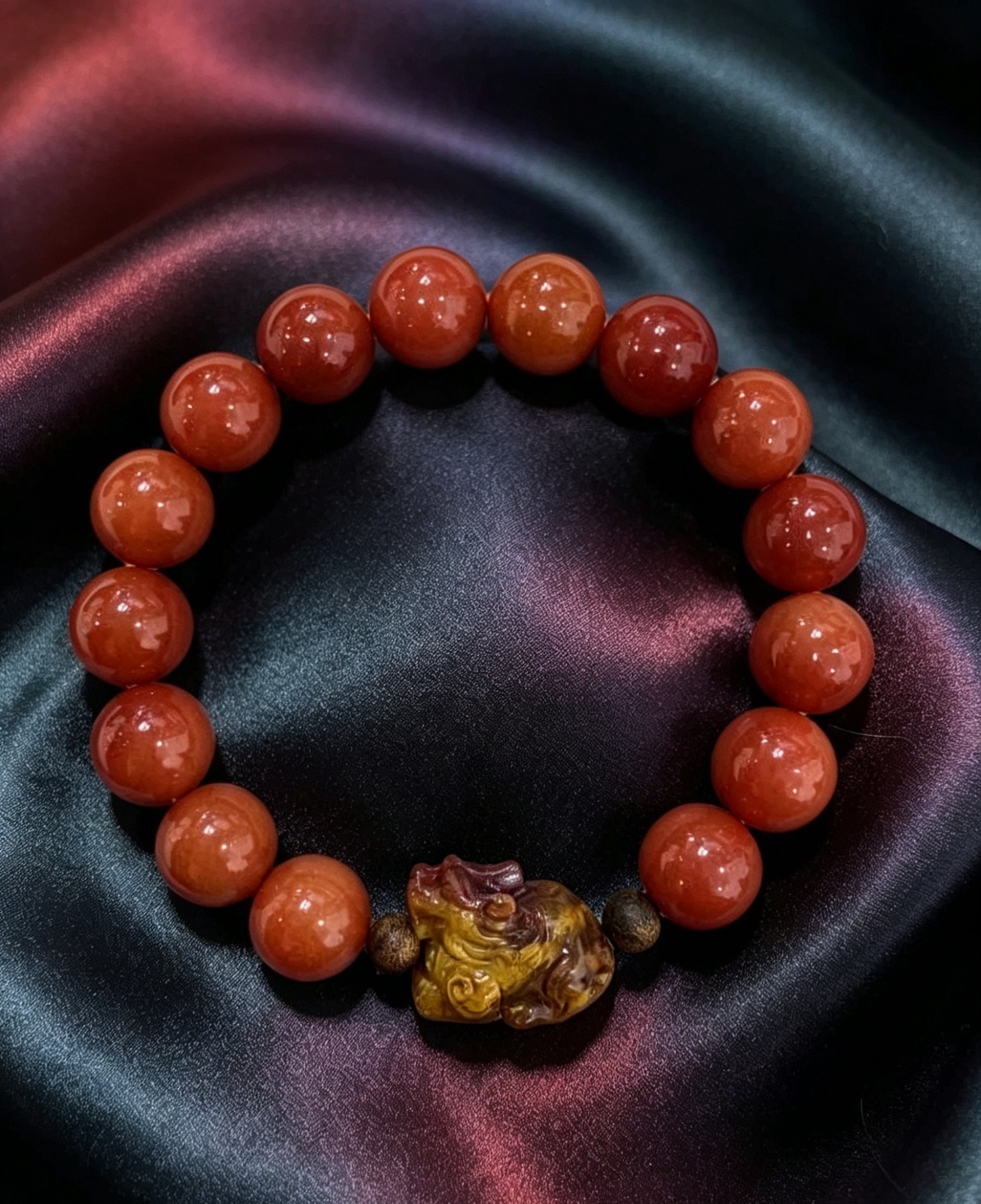 LZ2645 BLOOD MOON PIXIU FORMATION BRACELET