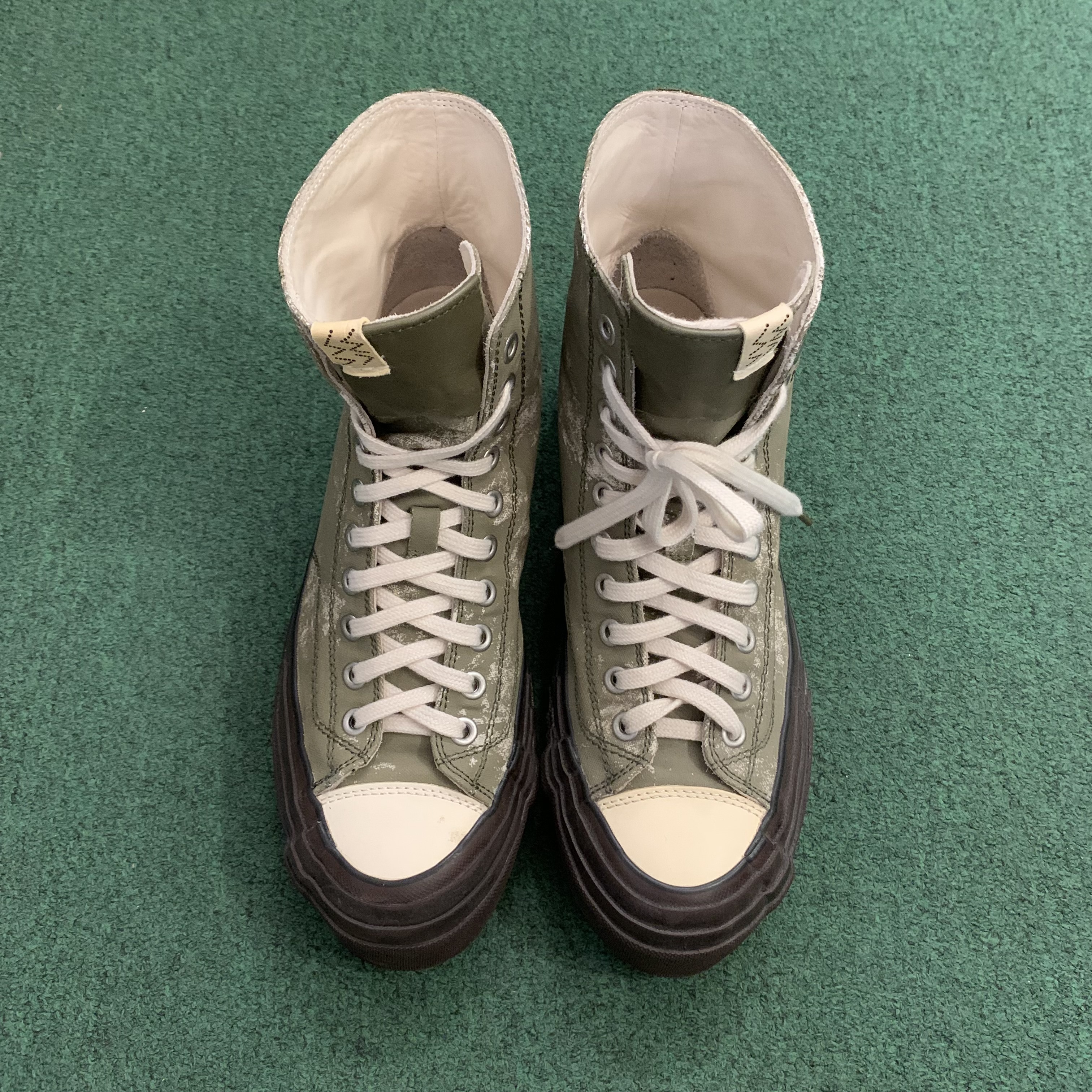 ON SALE: VISVIM SKAGWAY HI G.PATTEN - OLIVE PRE ORDER ITEM (預訂中)