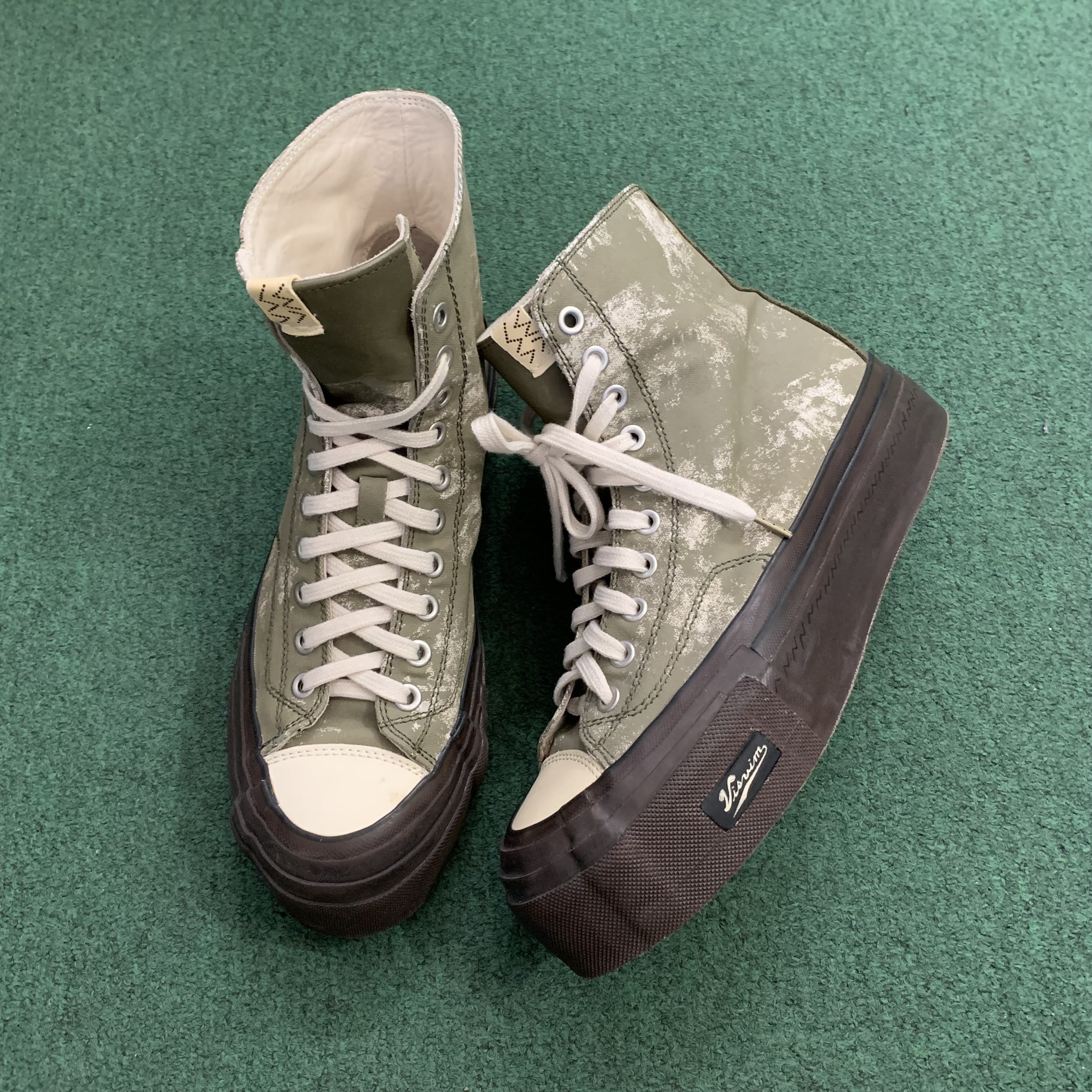 LAST SALE: VISVIM SKAGWAY HI G.PATTEN - OLIVE SIZE 10 IN STOCK NOW (現貨發售中)