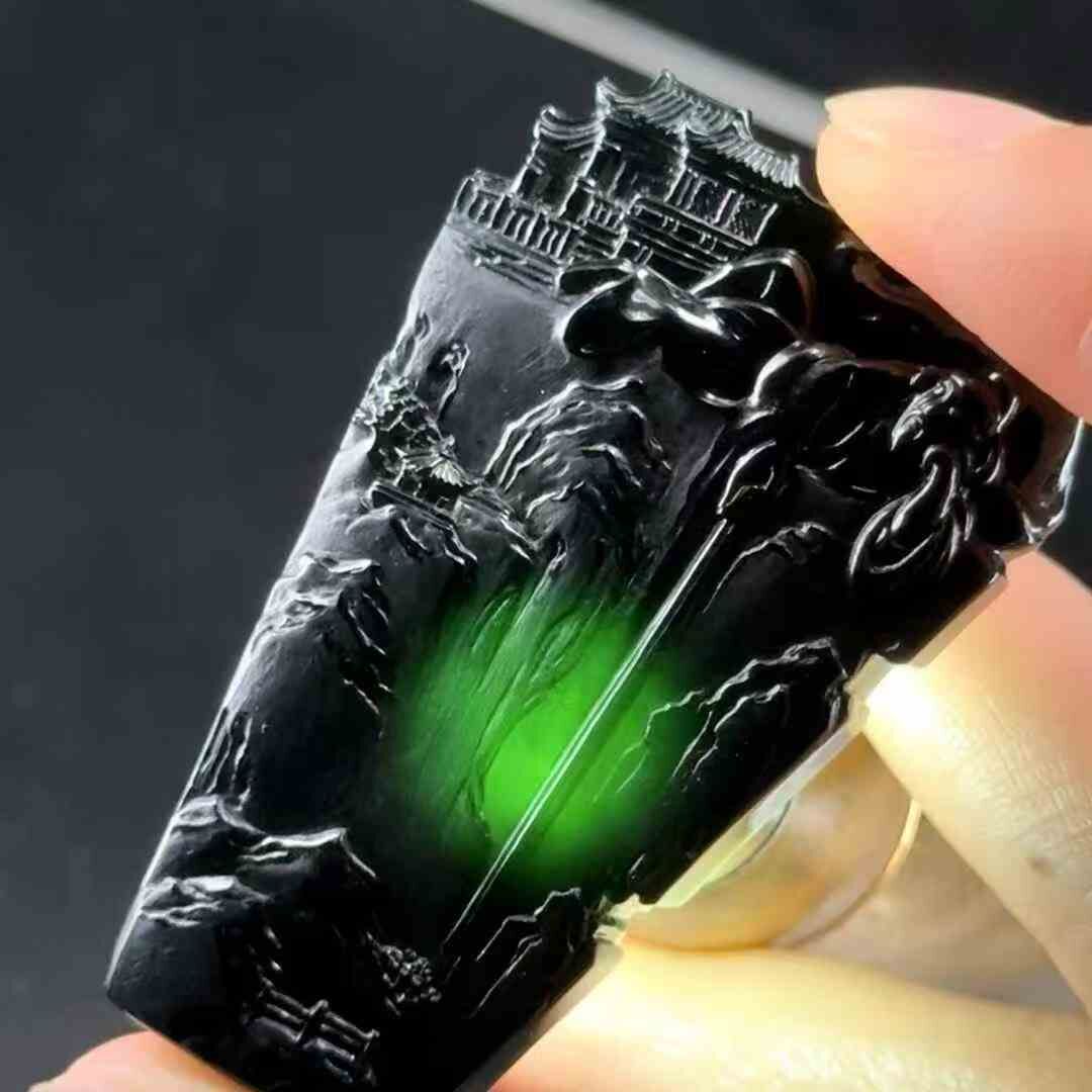 417337 翡翠墨翠詩仙李白