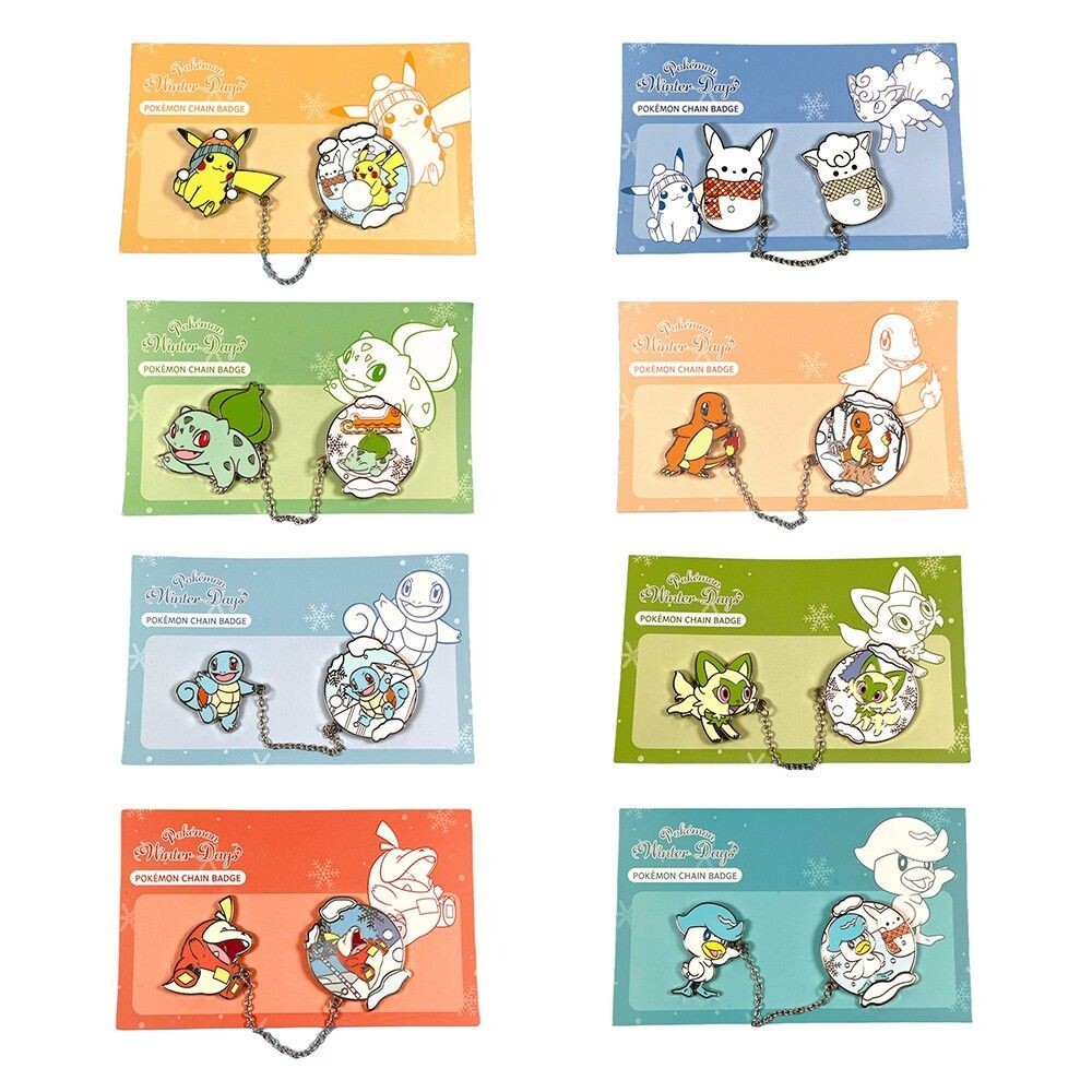 【OWN】Pokémon 寶可夢 韓國限定 雪人 連鎖 徽章 限量 限定款 共八款 可指定