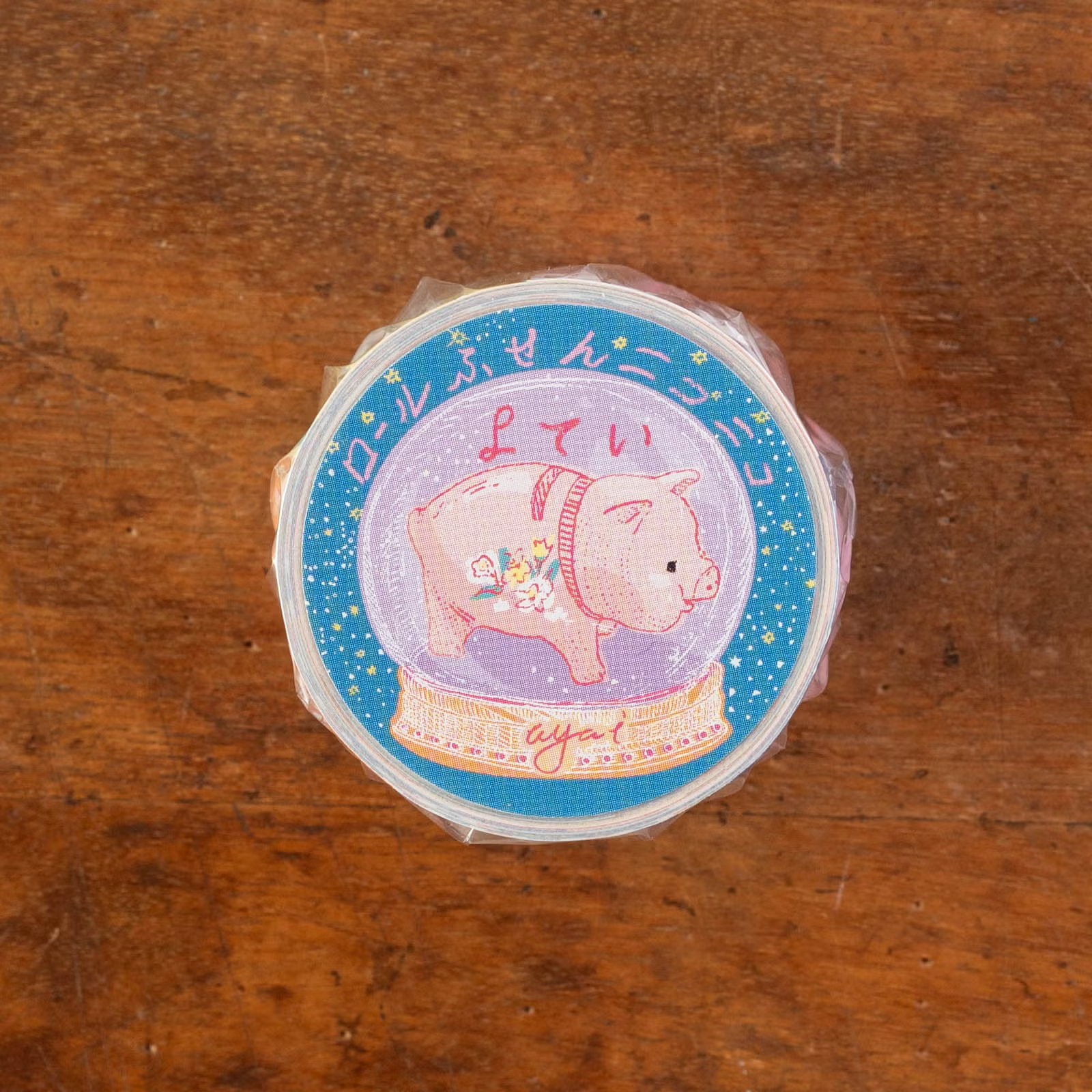 小方形 捲式便利貼 | いのうえ彩「よてい」 / 手紙社 / JAPAN