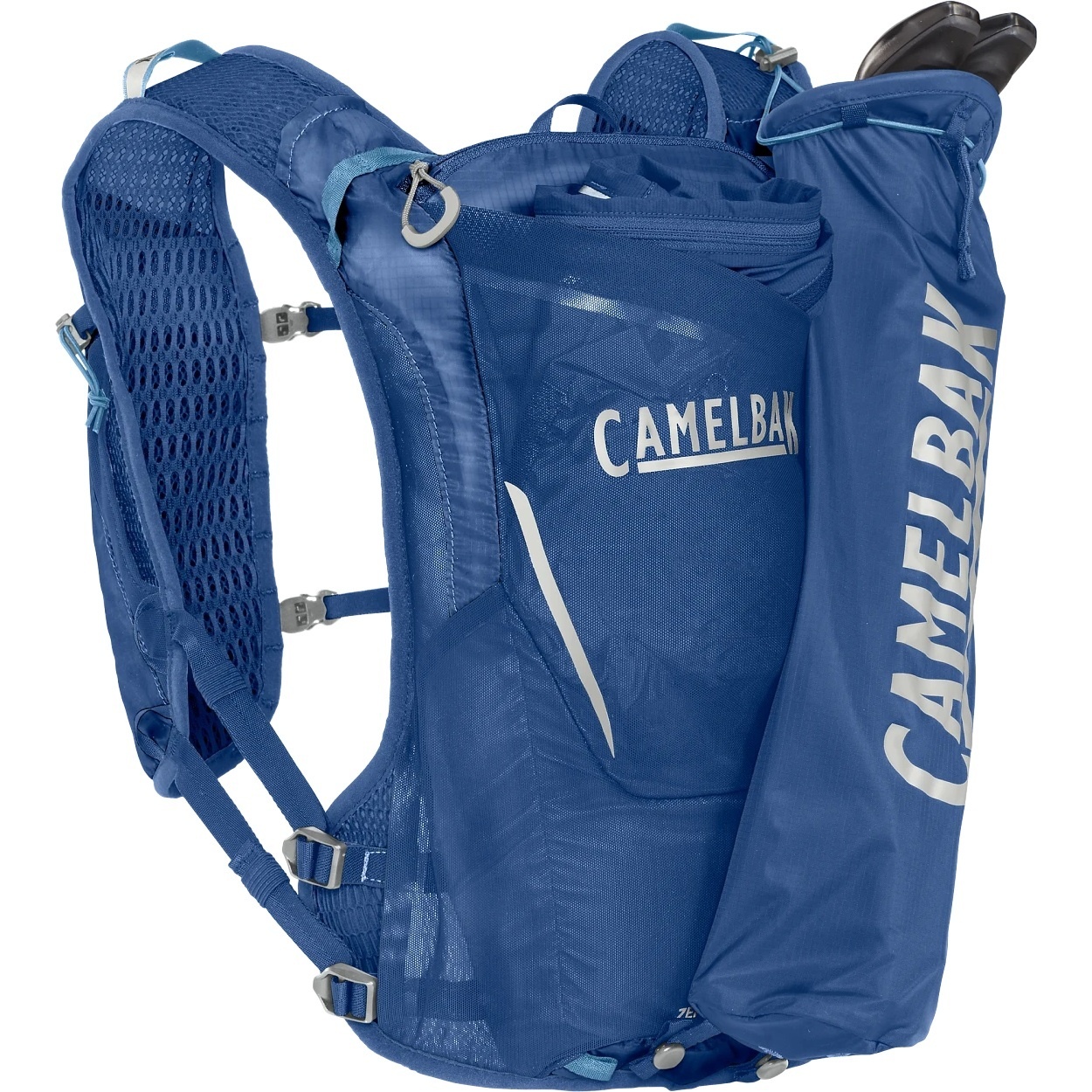 Camelbak Zephyr Pro12 極限越野水袋背心(附0.5L軟水瓶2個) 銀河藍