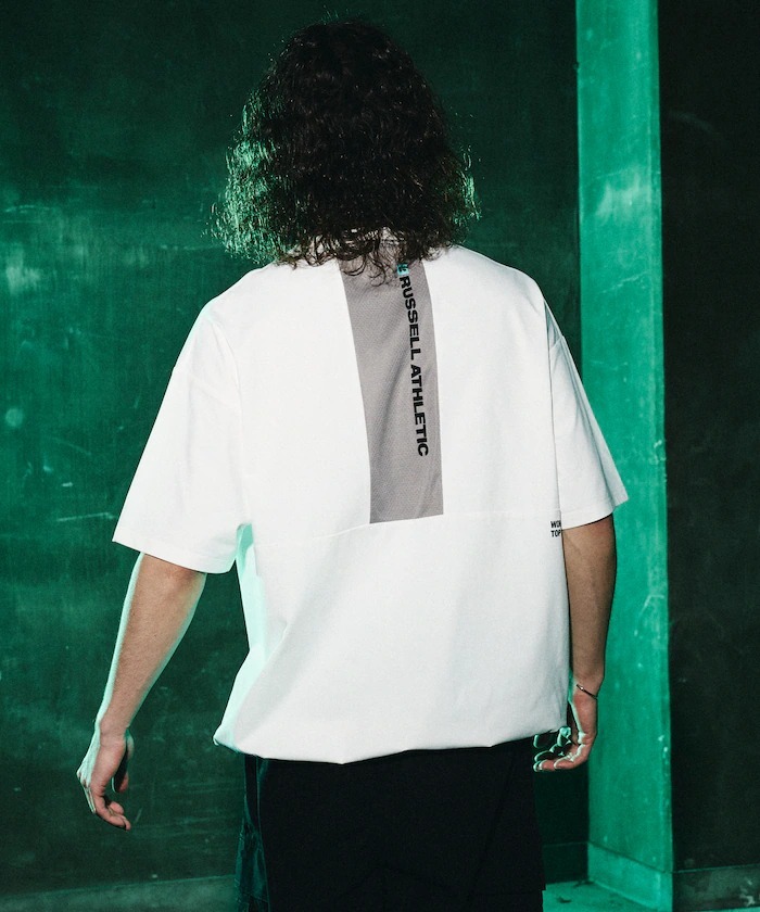 日本 Russell Athletic x Freak's Store Contrasting Design T-Shirt