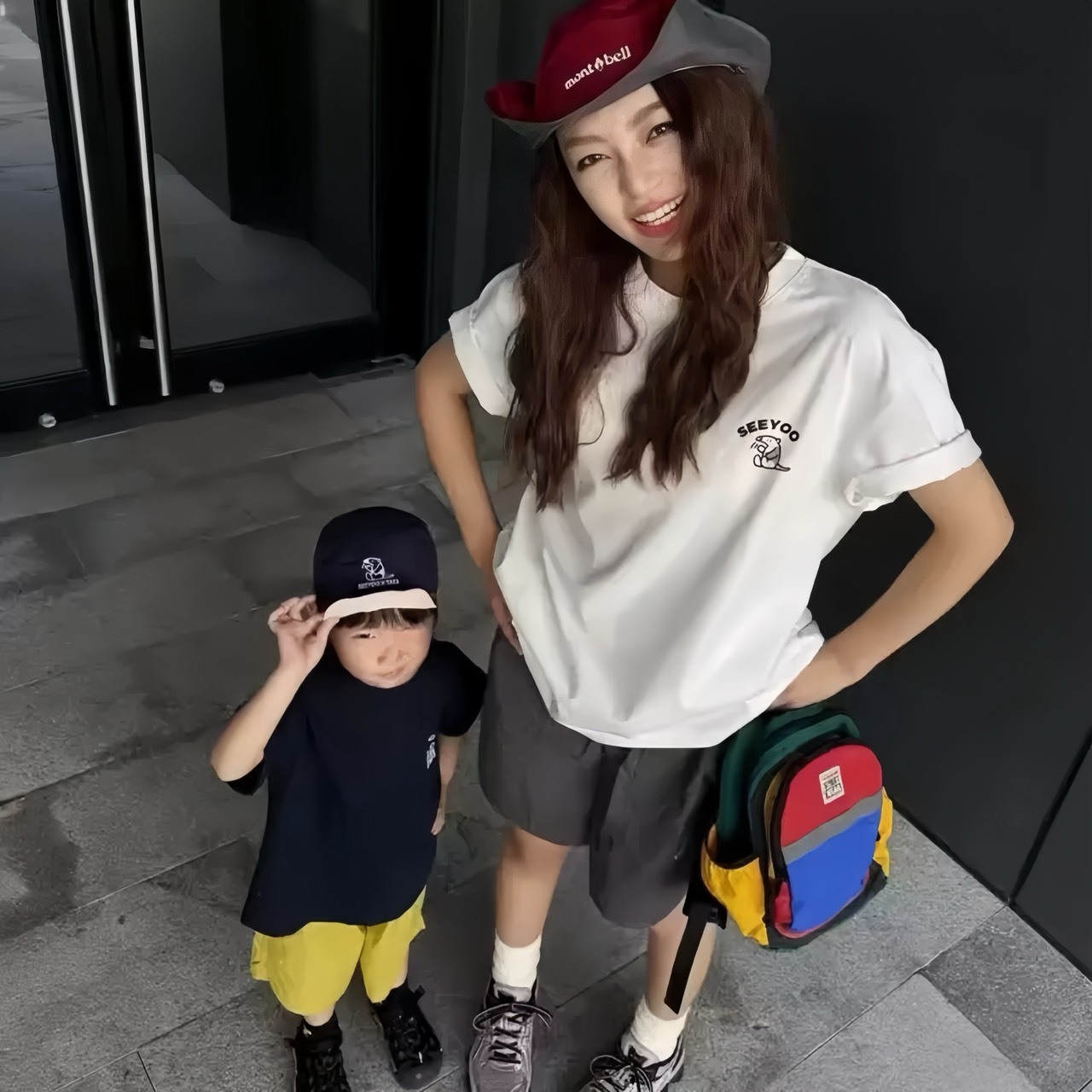 森林露營短袖上衣