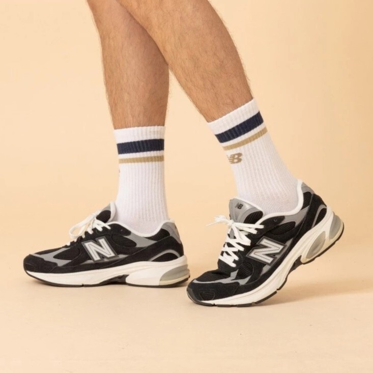 男女鞋 NEW BALANCE 2010 黑灰 復古 網眼 緩震 休閒鞋【U2010892】