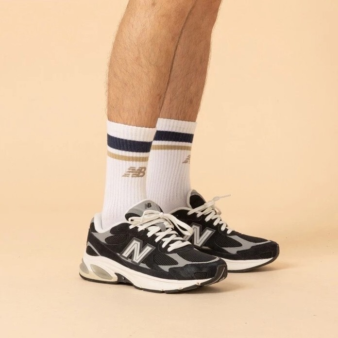 男女鞋 NEW BALANCE 2010 黑灰 復古 網眼 緩震 休閒鞋【U2010892】