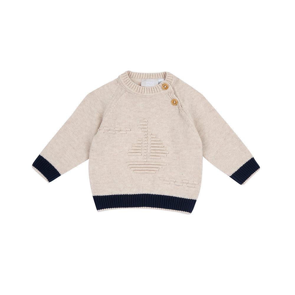 海洋帆船-提織針織上衣