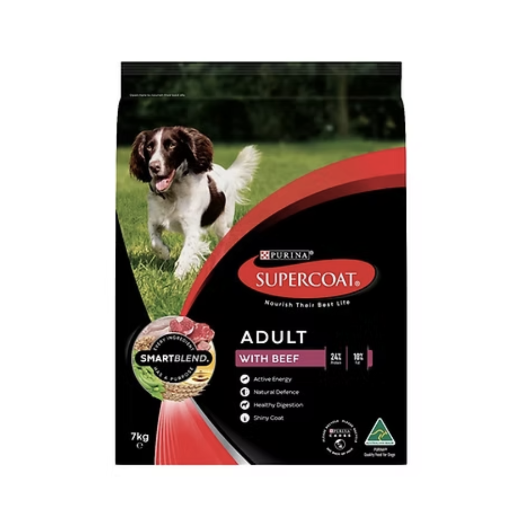 Purina - Adult Dog Food with Beef 2.8 KG