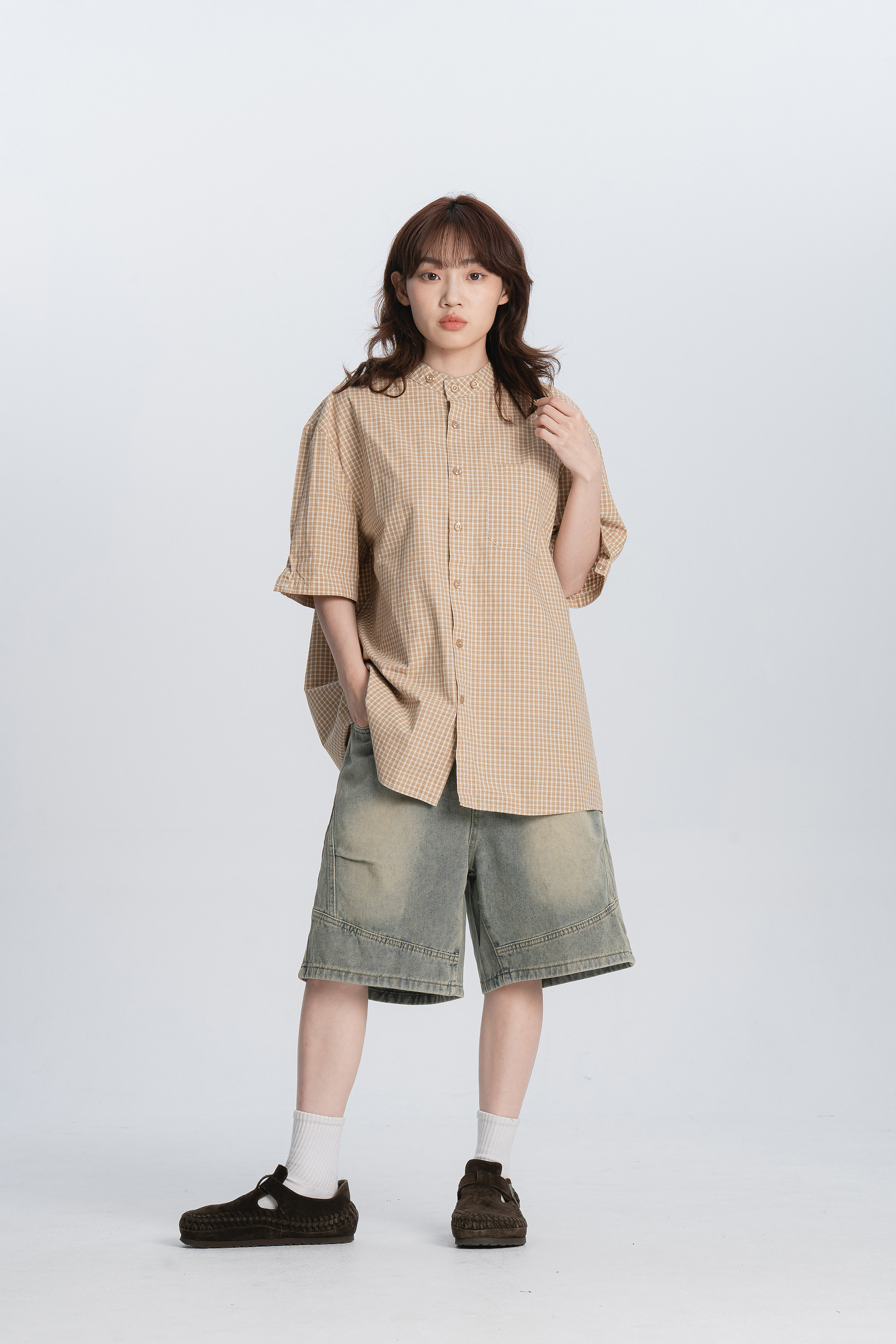 Fresh Start｜復古牛仔五分褲 3色