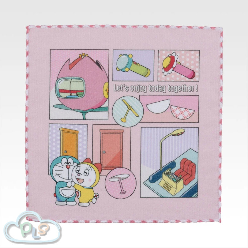 現貨 一番賞 全彩印花毛巾 23cm 多啦A夢 粉紅色 #22993-1