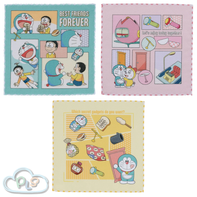 現貨 一番賞 全彩印花毛巾 23cm 多啦A夢 粉紅色 #22993-1