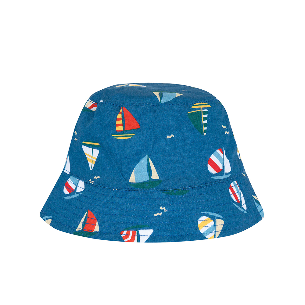 帆船假期-彩色Yacht+橫條雙面帽