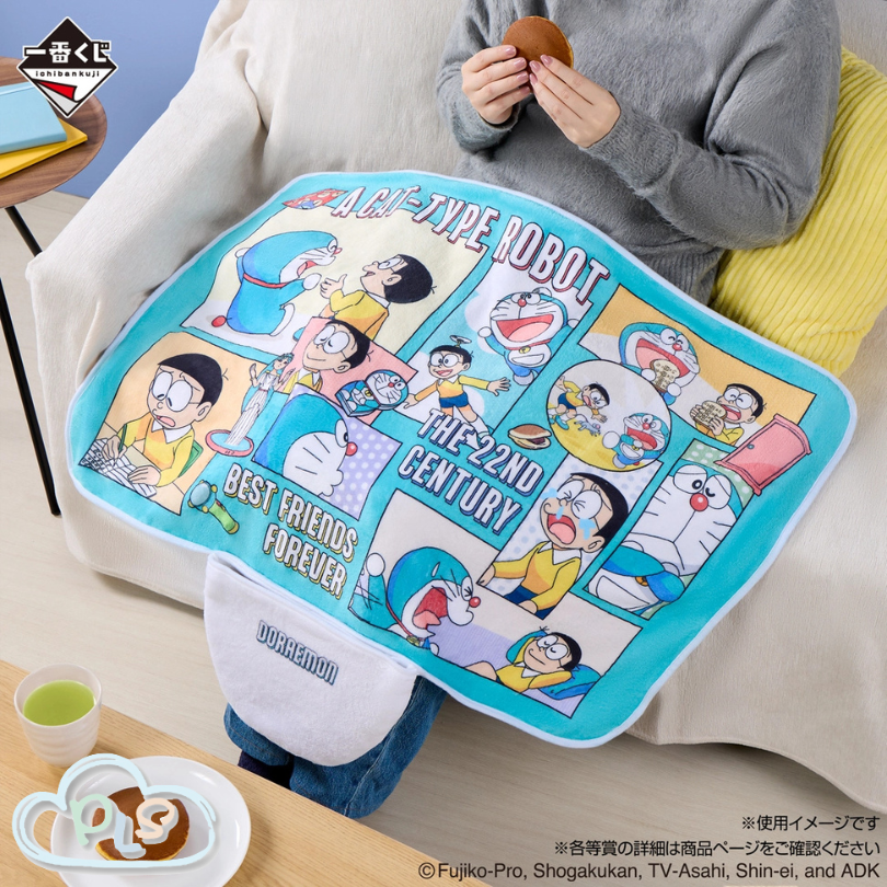 現貨 一番賞 藝術毯 多啦A夢 藍色 #22987-1