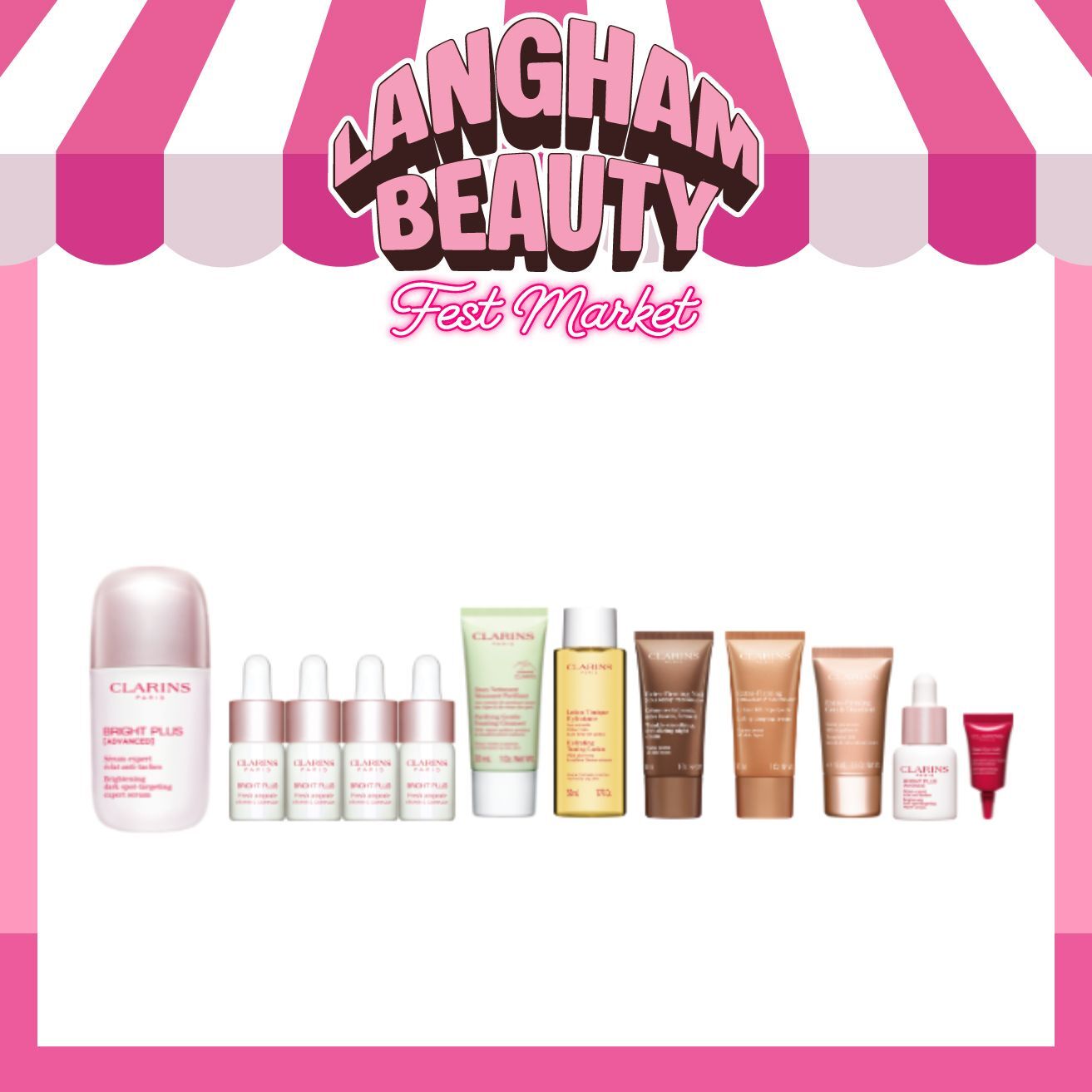 CLARINS 透亮光感套裝
