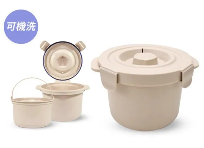 韓國減醣低卡微波專用料理鍋（奶油色） 韓國製【10/19 截單，預計 :10月尾至11月中發貨】