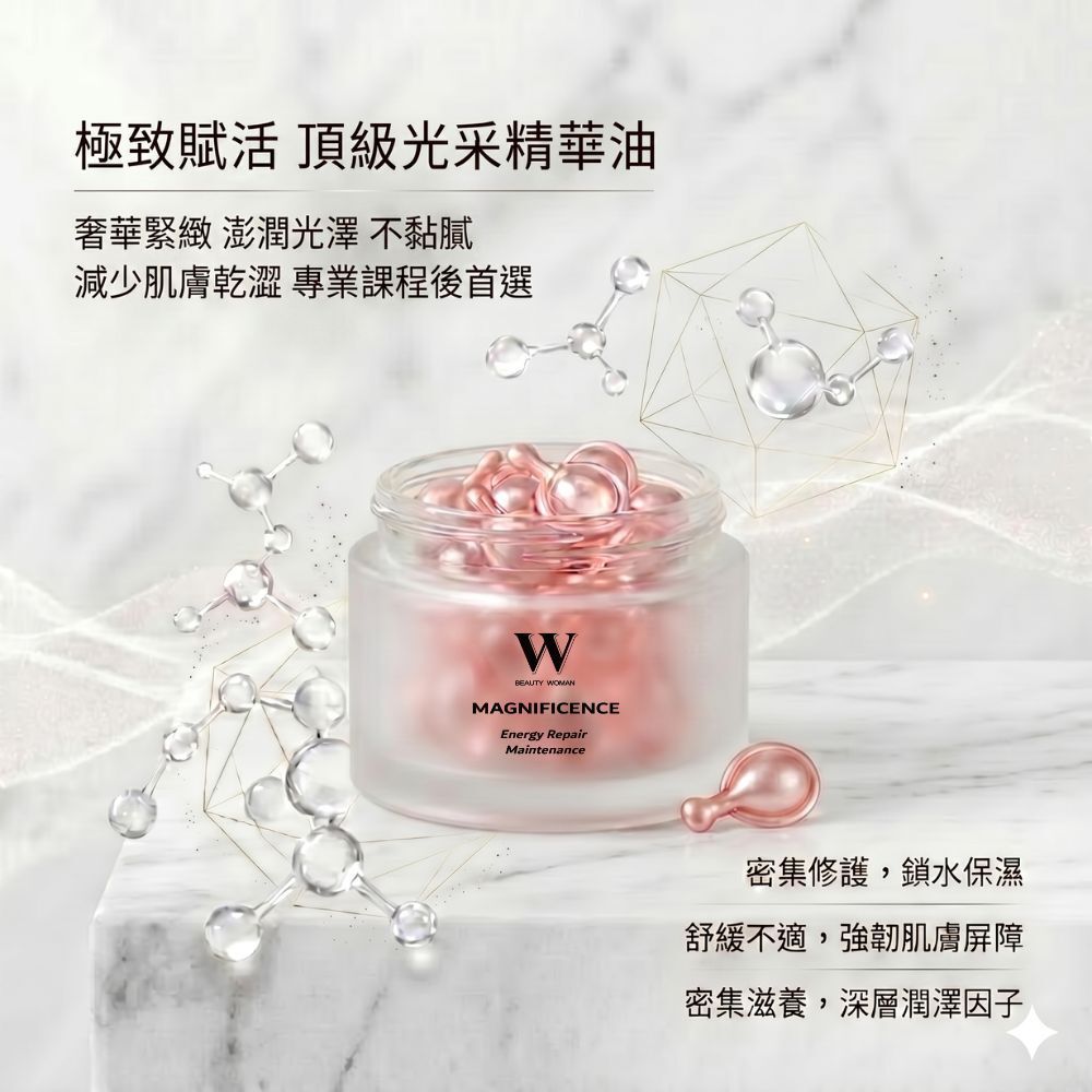 特潤修護膠囊  (快速修護 缺水肌 各式美容課程後適用)