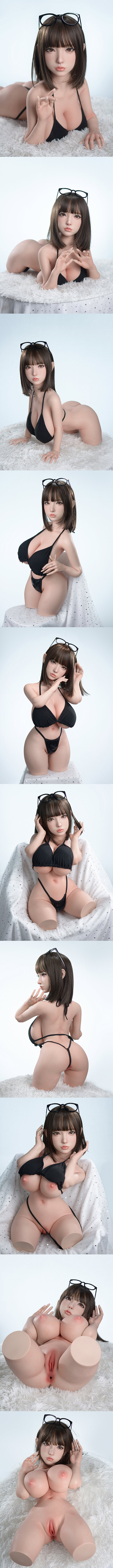 FUDOLL芙朵娃娃 J049 全矽膠娃娃 80cm半身 小秋 silicone sex doll torso