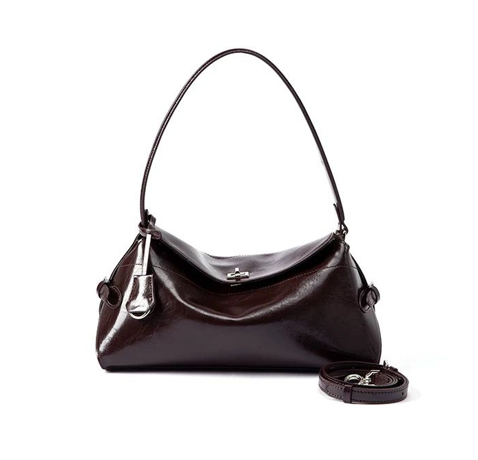 0423PU01-SZHK-PURSE-ZEPHYR 亮面光滑牛皮兩用微風手袋 33x9x11cm（A1）