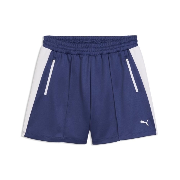 PUMA 短褲 流行系列 T7 藍白 寬鬆 4吋 休閒短褲 女 63686849