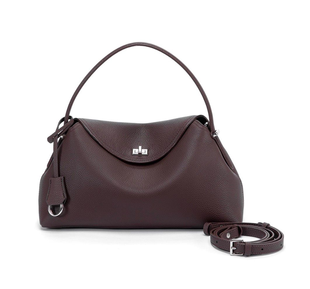 0423PU02-SZHK-PURSE-ZEPHYR 柔軟荔枝紋牛皮兩用微風手袋 33x9x11cm（A2）