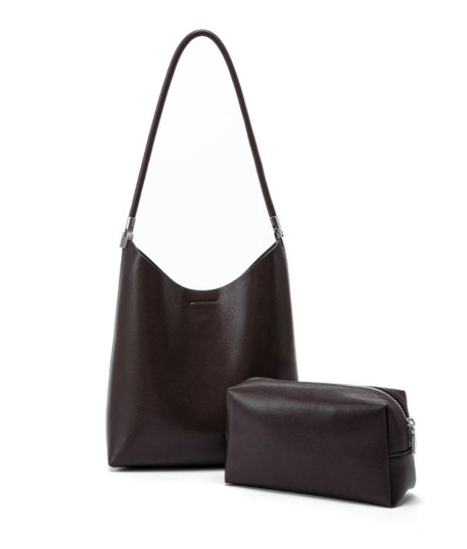 0423PU03-SZHK-PURSE-ECLIPSE 真皮牛皮兩用水桶手袋 26x9x55cm（A3）