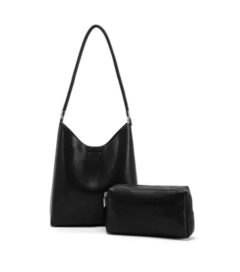 0423PU03-SZHK-PURSE-ECLIPSE 真皮牛皮兩用水桶手袋 26x9x55cm（A3）