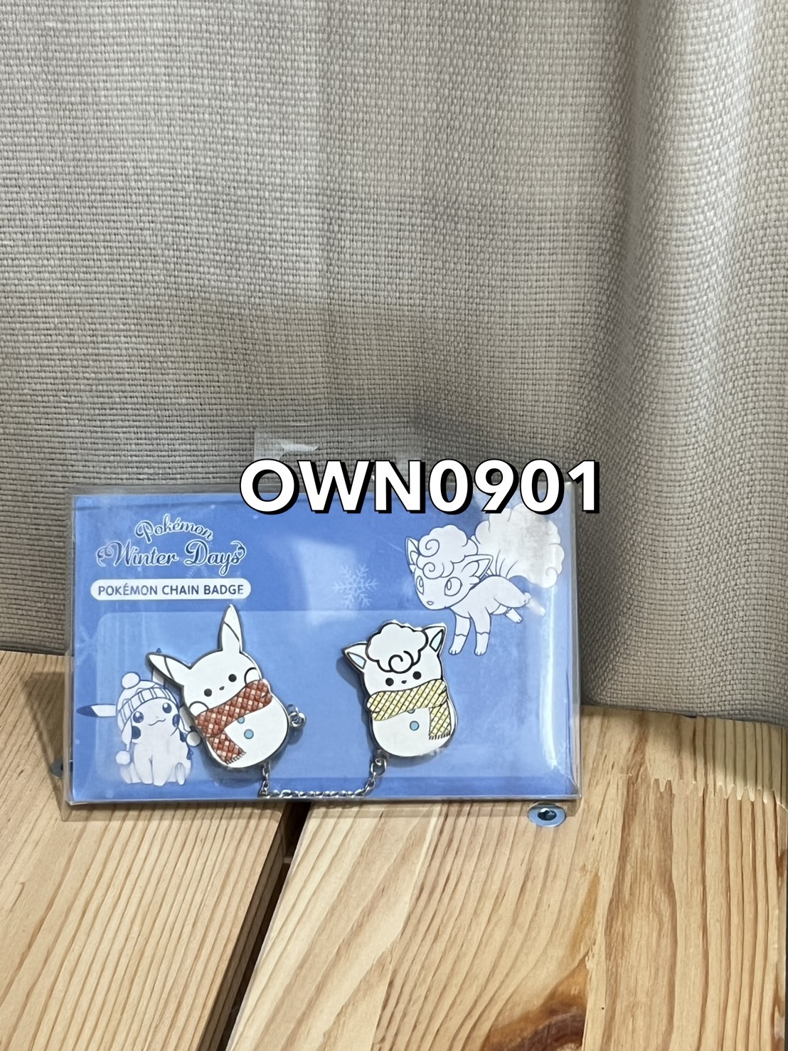 【OWN】Pokémon 寶可夢 韓國限定 雪人 連鎖 徽章 限量 限定款 共八款 可指定